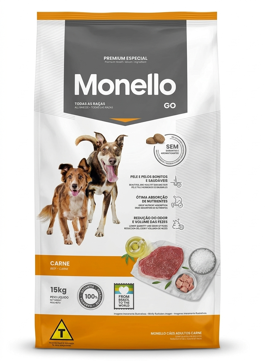 מונלו בטעם בקר 15 ק